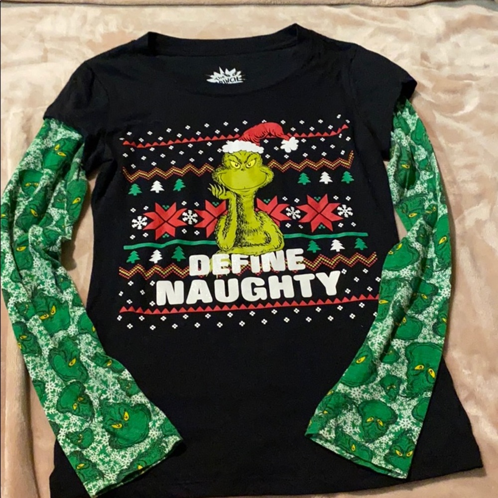 The Grinch Long Sleeved Shirt